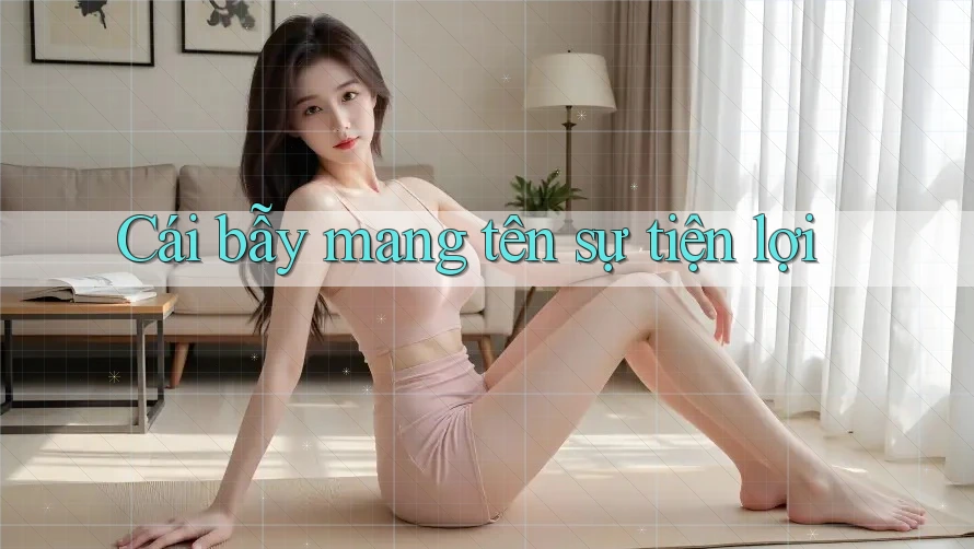 Cái bẫy mang tên sự tiện lợi