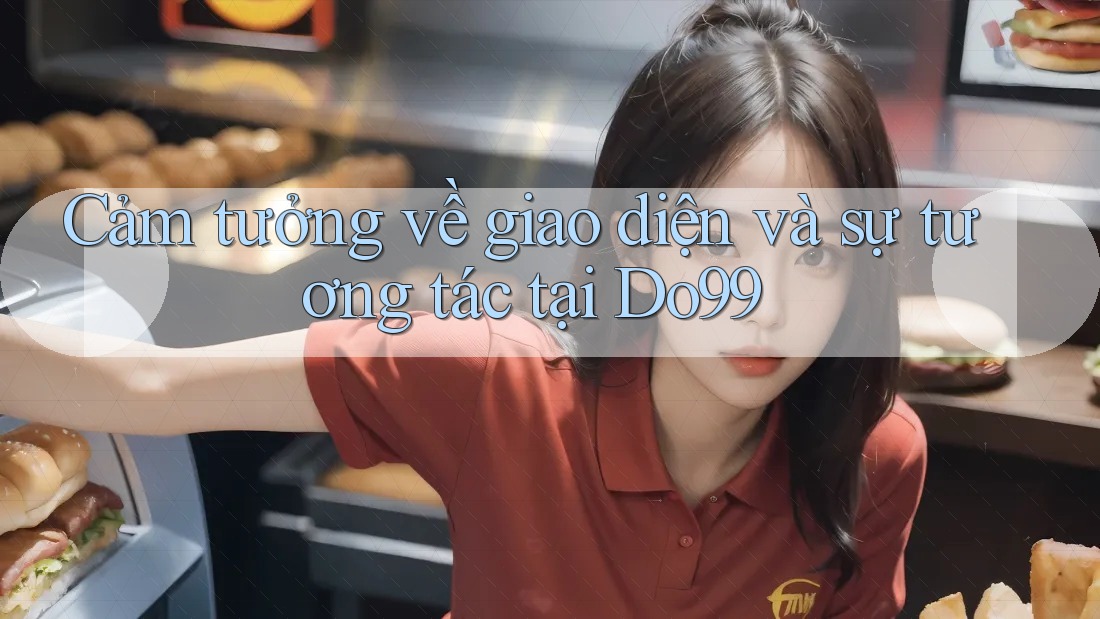 Cảm tưởng về giao diện và sự tương tác tại Do99