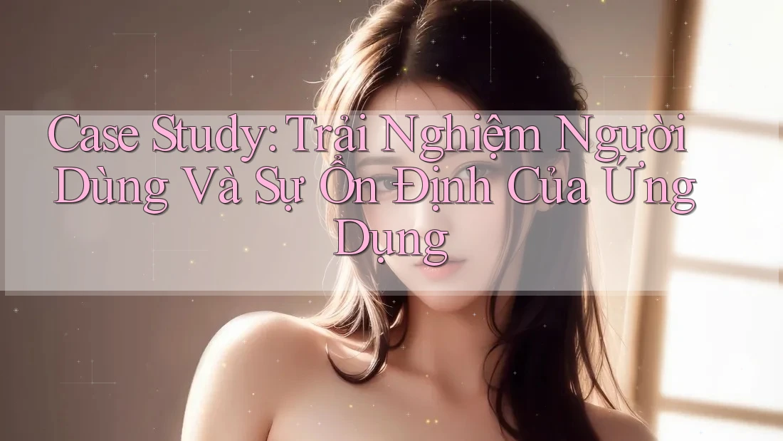 Case Study: Trải Nghiệm Người Dùng Và Sự Ổn Định Của Ứng Dụng