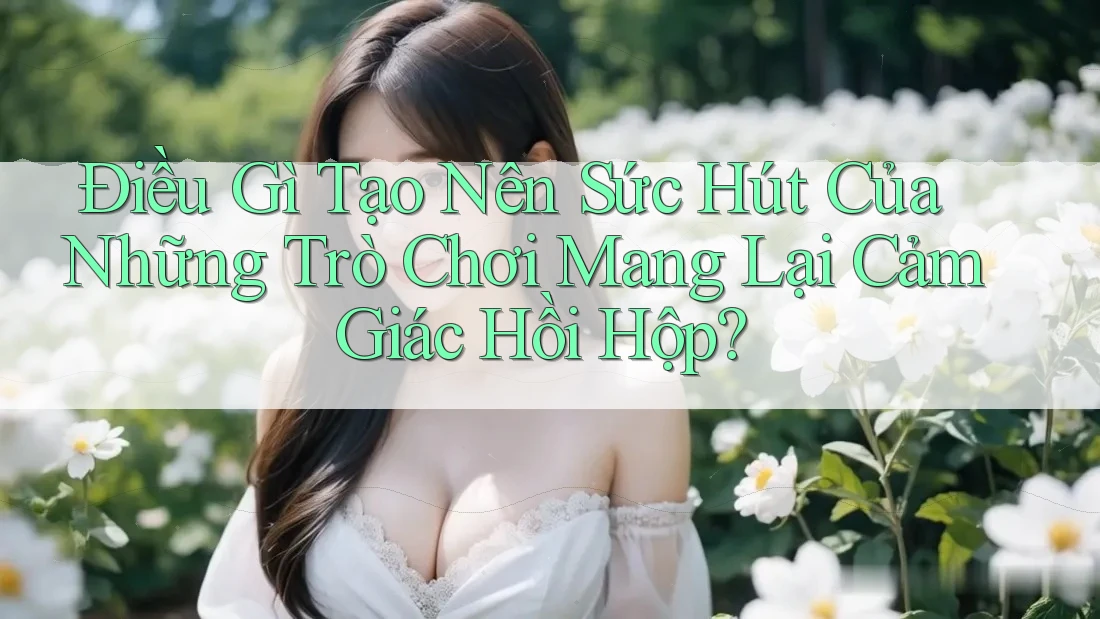 Điều Gì Tạo Nên Sức Hút Của Những Trò Chơi Mang Lại Cảm Giác Hồi Hộp?