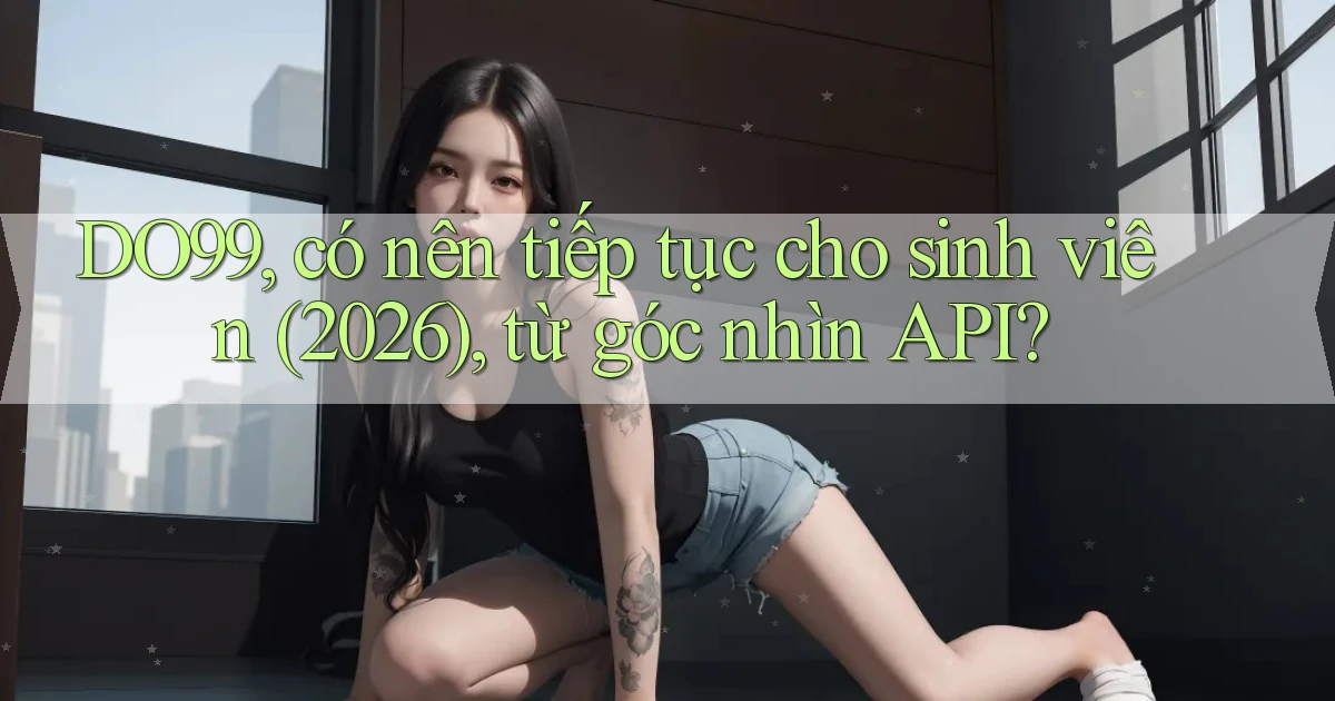 DO99, có nên tiếp tục cho sinh viên (2026), từ góc nhìn API