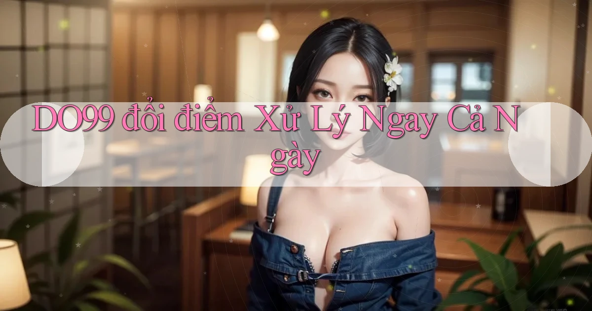 do99 đổi điểm xử lý ngay cả ngày