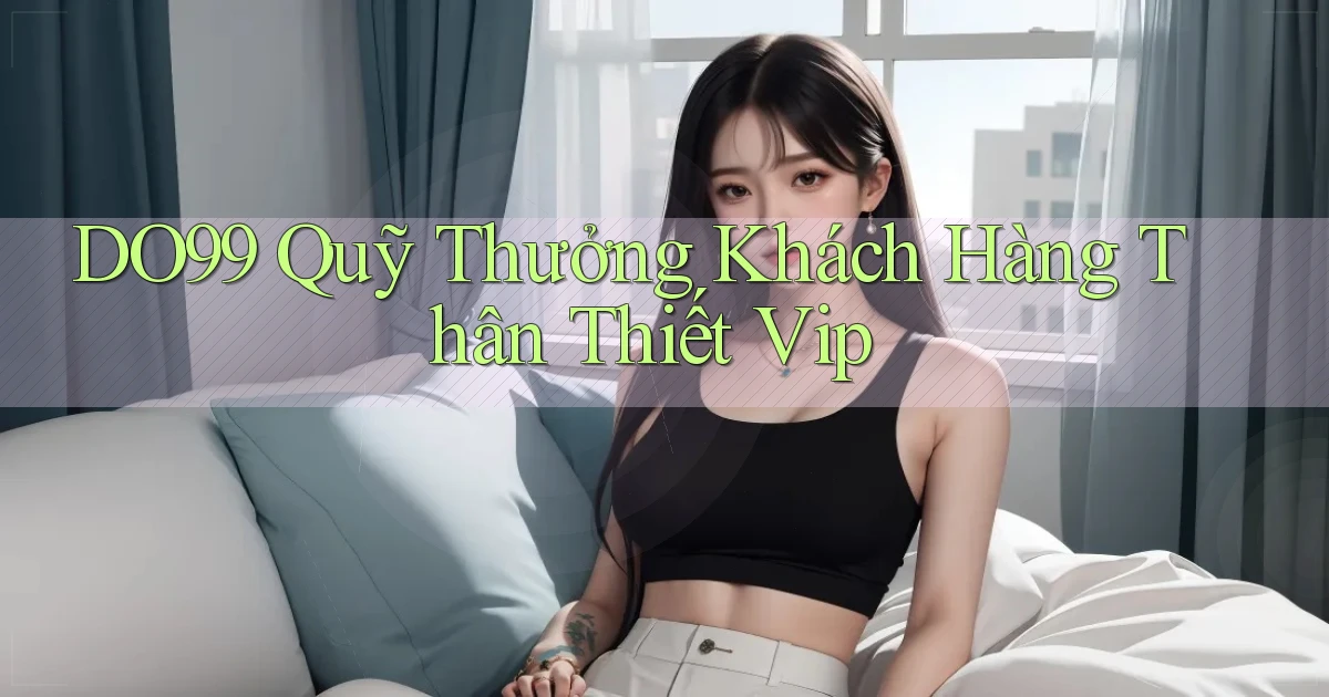 DO99  quỹ thưởng khách hàng thân thiết vip
