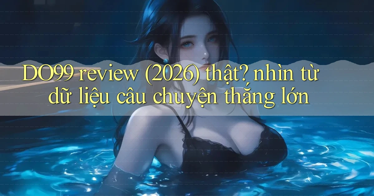 DO99 review (2026) thật nhìn từ dữ liệu câu chuyện thắng lớn
