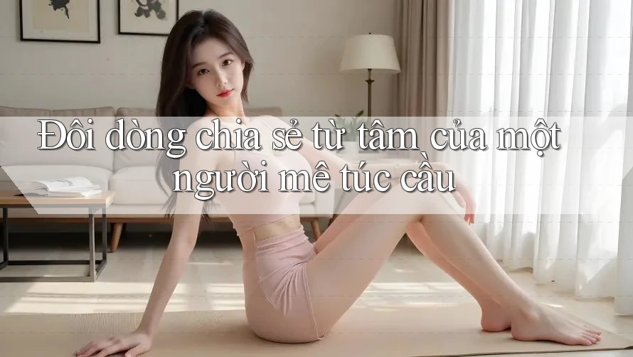 Đôi dòng chia sẻ từ tâm của một người mê túc cầu