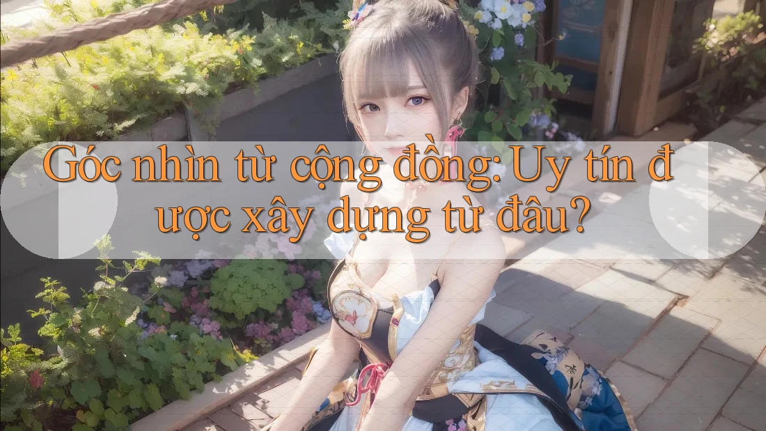 Góc nhìn từ cộng đồng: Uy tín được xây dựng từ đâu?