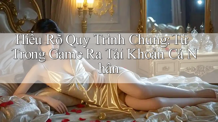 Hiểu Rõ Quy Trình Chung: Từ Trong Game Ra Tài Khoản Cá Nhân