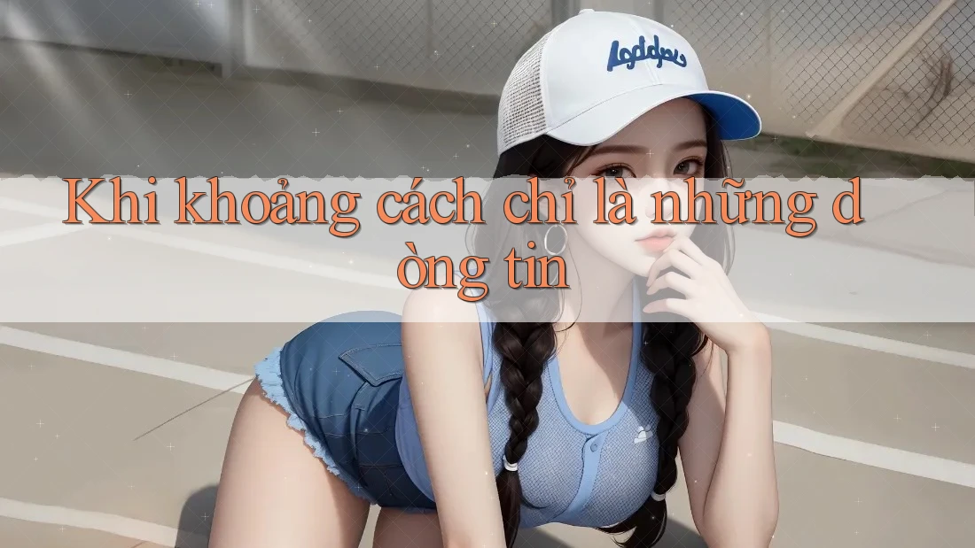 Khi khoảng cách chỉ là những dòng tin