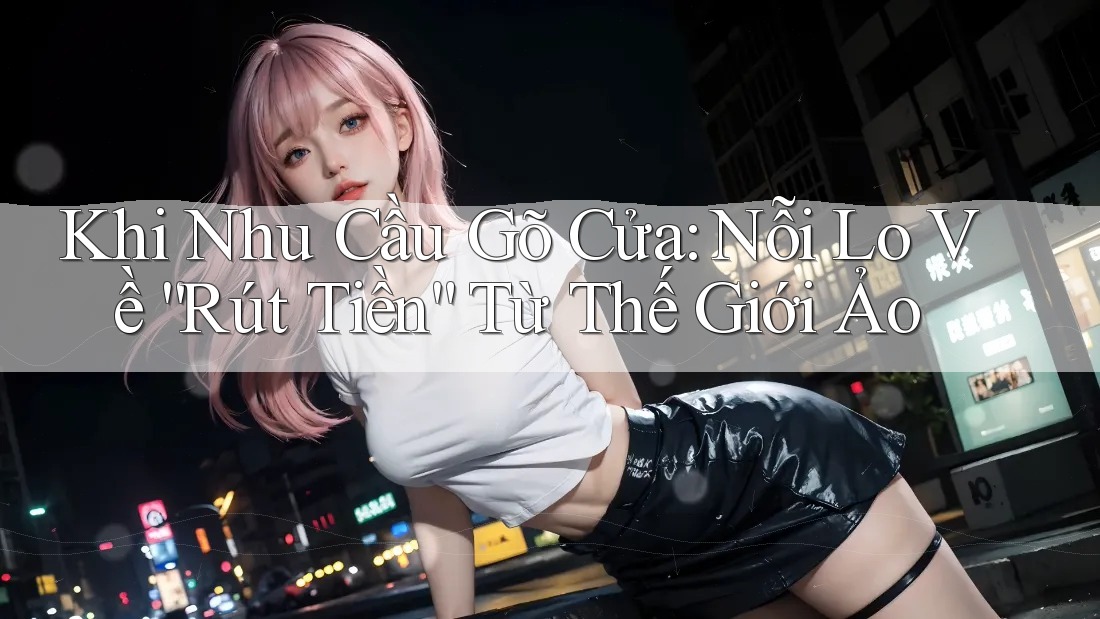 Khi Nhu Cầu Gõ Cửa: Nỗi Lo Về “Rút Tiền” Từ Thế Giới Ảo