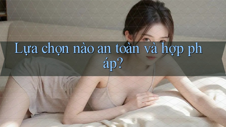 Lựa chọn nào an toàn và hợp pháp?