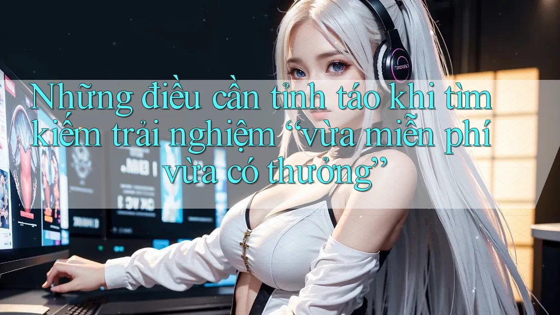 Những điều cần tỉnh táo khi tìm kiếm trải nghiệm “vừa miễn phí vừa có thưởng”