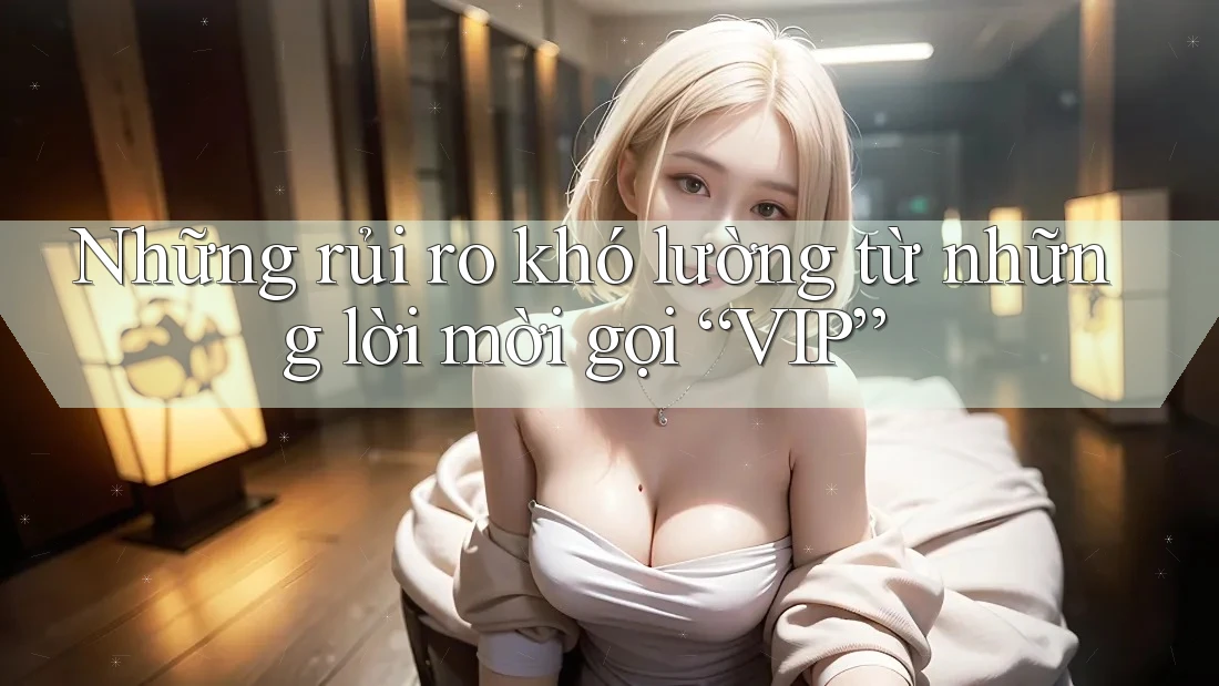 Những rủi ro khó lường từ những lời mời gọi “VIP”