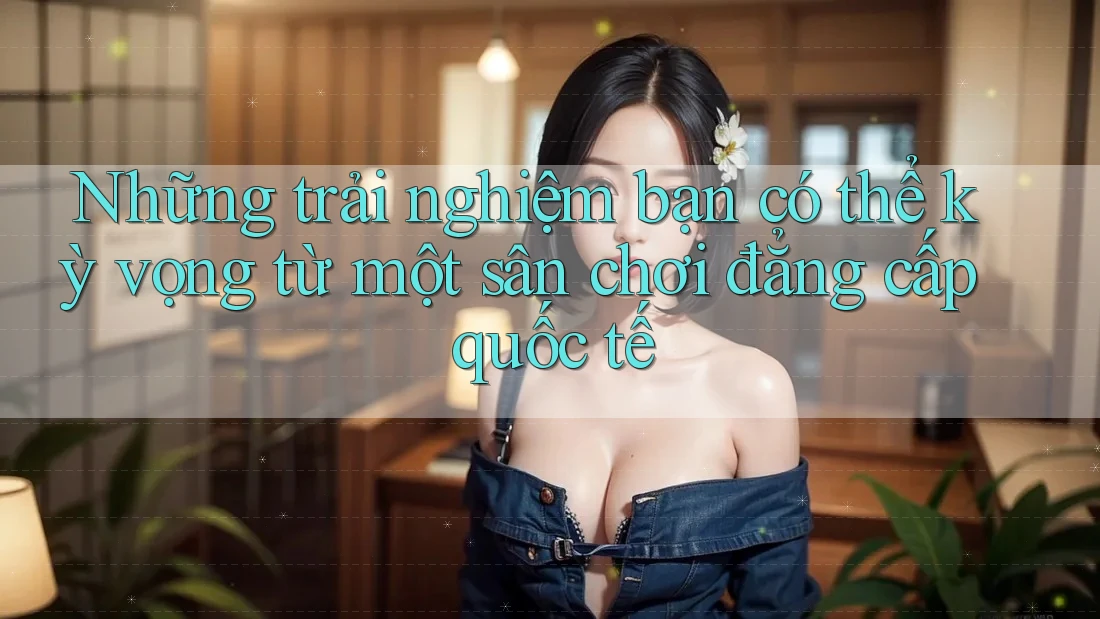 Những trải nghiệm bạn có thể kỳ vọng từ một sân chơi đẳng cấp quốc tế