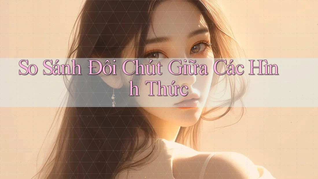 So Sánh Đôi Chút Giữa Các Hình Thức So Sánh Đôi Chút Giữa Các Hình Thức