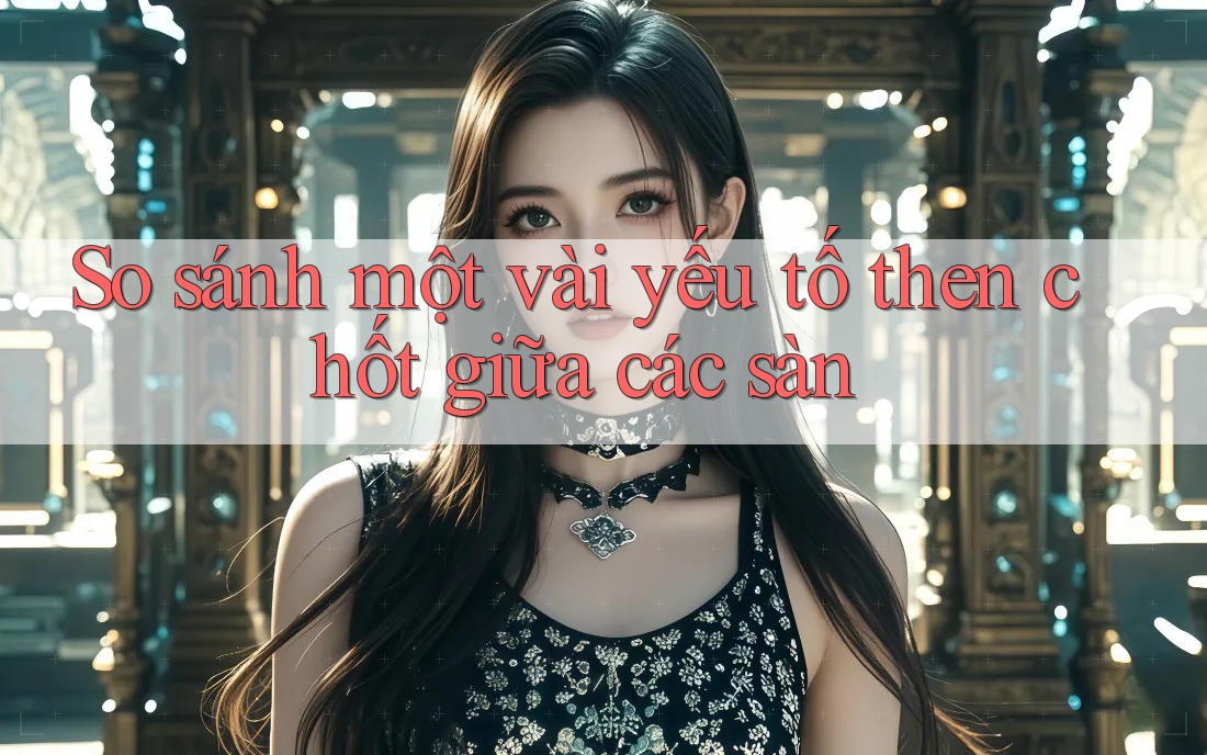 So sánh một vài yếu tố then chốt giữa các sàn