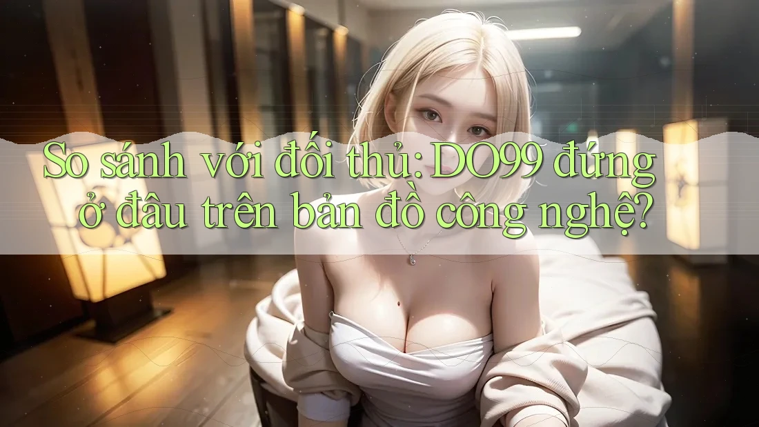 So sánh với đối thủ: DO99 đứng ở đâu trên bản đồ công nghệ?