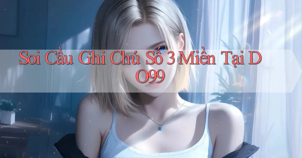 soi cầu ghi chú số 3 miền tại do99