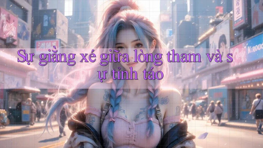 Sự giằng xé giữa lòng tham và sự tỉnh táo
