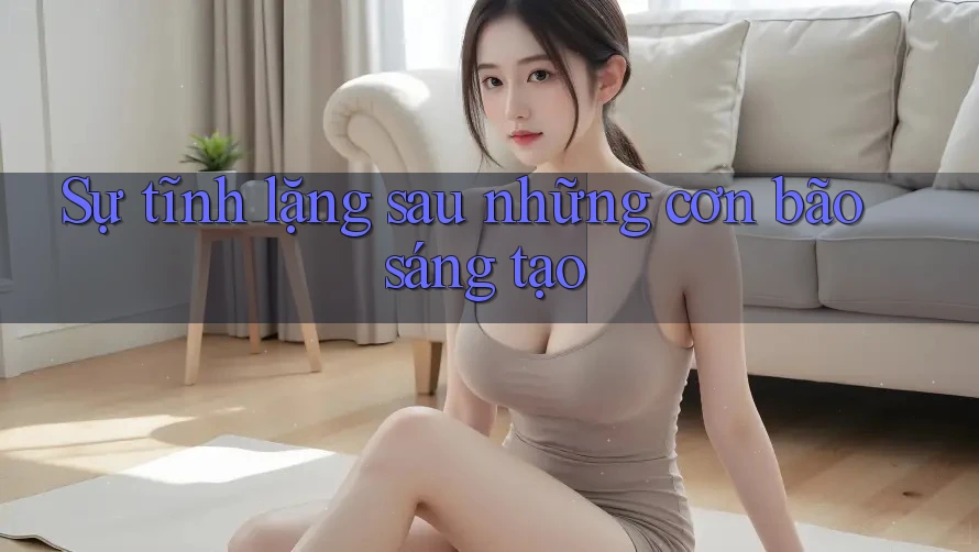 Sự tĩnh lặng sau những cơn bão sáng tạo
