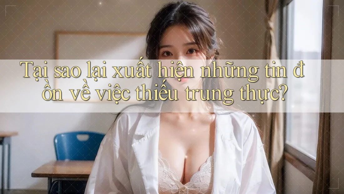 Tại sao lại xuất hiện những tin đồn về việc thiếu trung thực?