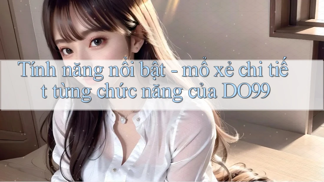 Tính năng nổi bật - mổ xẻ chi tiết từng chức năng của DO99