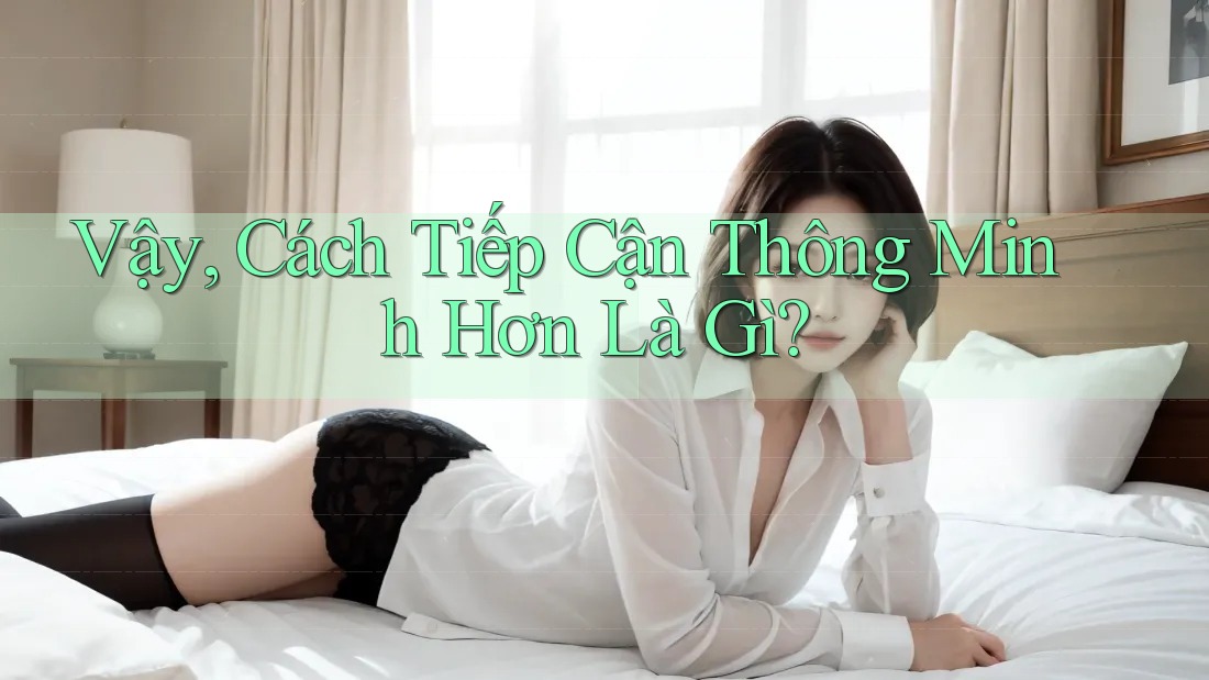 Vậy, Cách Tiếp Cận Thông Minh Hơn Là Gì?