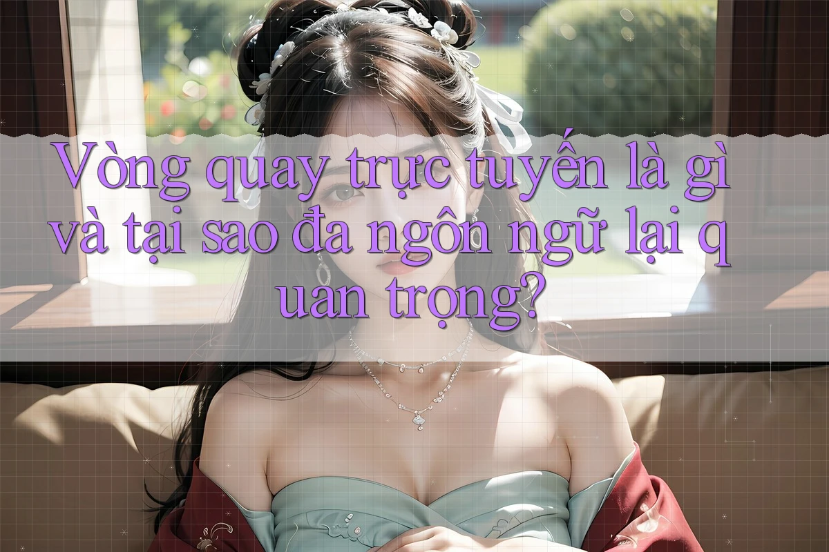 Vòng quay trực tuyến là gì và tại sao đa ngôn ngữ lại quan trọng?